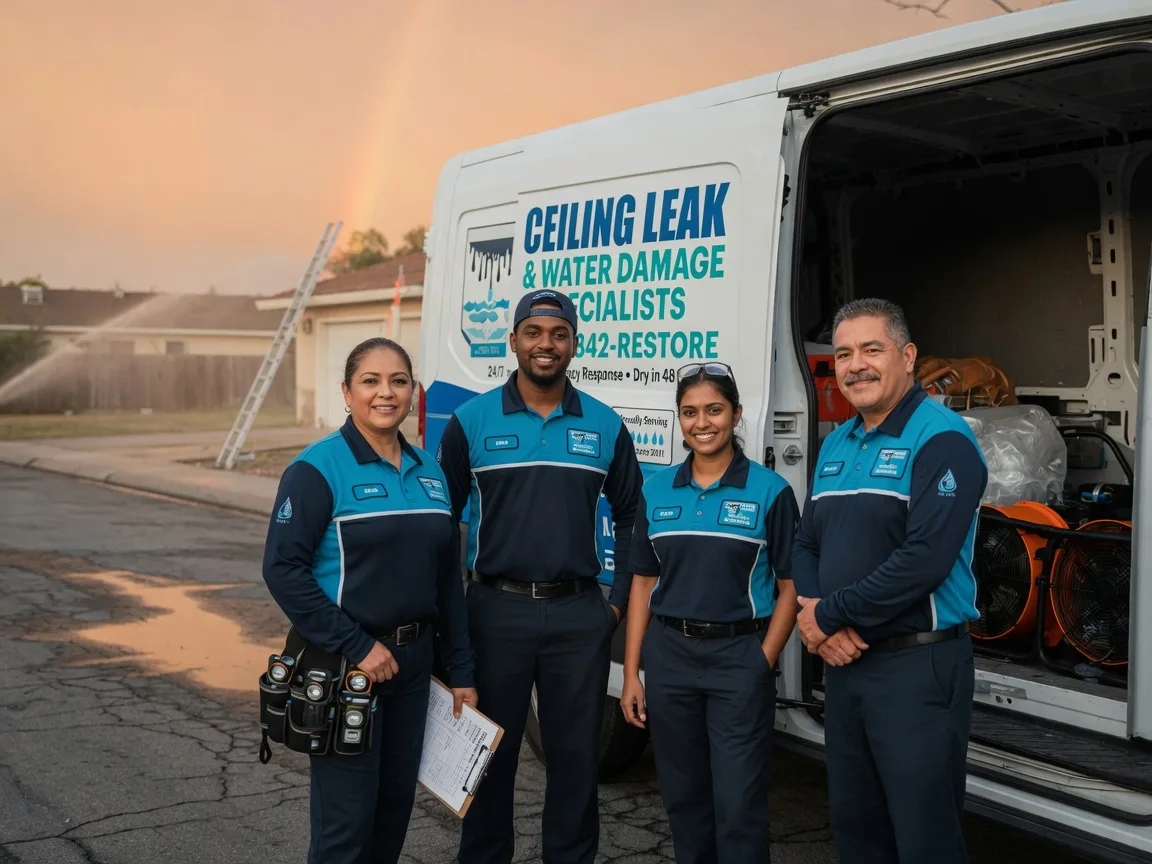 Ceiling Leak Cleanup company in Squires, MO
